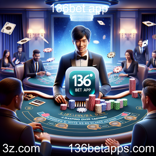 Cassino ao Vivo: A Experiência Imersiva do 136bet App
